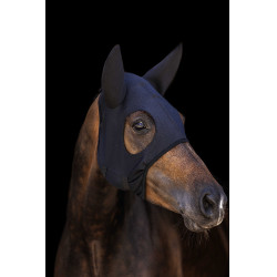 Maschera antistress Lami-Cell Titanium con orecchie Nero