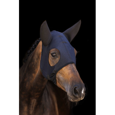 Maschera antistress Lami-Cell Titanium con orecchie Nero