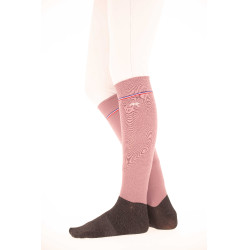 Calzini Pénélope Luxe Rosa pallido