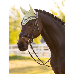 Cuffia antimosche LeMieux Esme Distintivo Bianco