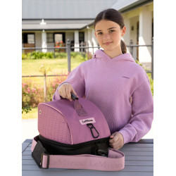 Baule per casco LeMieux Malva