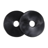 Filet ad anelli in silicone LeMieux Nero Filet ad anelli in silicone LeMieux Nero