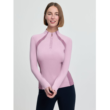 Maglia intima LeMieux in tessuto mesh Philippa donna Fondant Rosa Maglia intima LeMieux in tessuto mesh Philippa donna Fondant Rosa