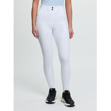 Pantaloni LeMieux fondo in silicone Izzy Young Rider Bianco Pantaloni LeMieux fondo in silicone Izzy Young Rider Bianco