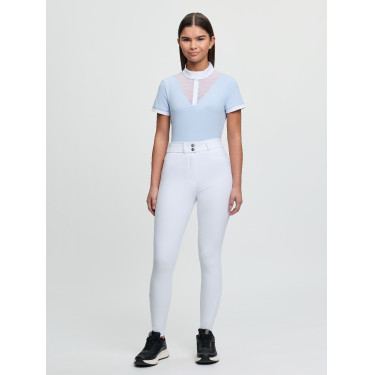 Pantaloni LeMieux fondo in silicone Izzy Young Rider Bianco Pantaloni LeMieux fondo in silicone Izzy Young Rider Bianco