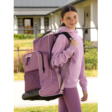 Borsa per casco e stivali LeMieux Malva Borsa per casco e stivali LeMieux Malva