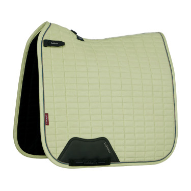 LeMieux Suede Dressage Square Reflective Distintivo Verde LeMieux Suede Dressage Square Reflective Distintivo Verde