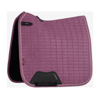 LeMieux Suede Dressage Square Reflective Malva Viola