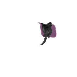 LeMieux Suede Dressage Square Reflective Malva Viola LeMieux Suede Dressage Square Reflective Malva Viola