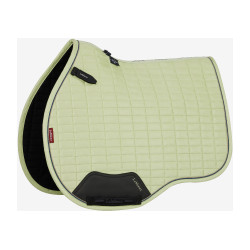 Tappetino LeMieux Reflective Suede Misto GP Square Distintivo Bianco