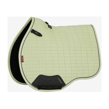 Tappetino LeMieux Reflective Suede Misto GP Square Distintivo Bianco