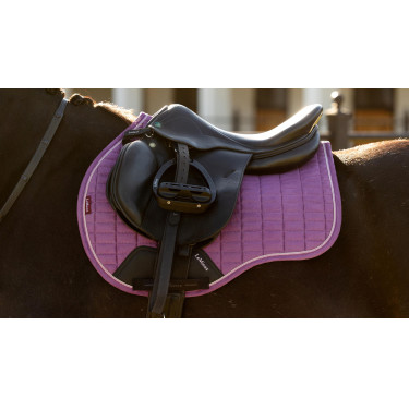 Tappetino LeMieux Reflective Suede Misto GP Square Malva Viola Tappetino LeMieux Reflective Suede Misto GP Square Malva Viola