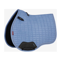 Tappetino LeMieux Reflective Suede Misto GP Square Blu polvere