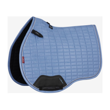 Tappetino LeMieux Reflective Suede Misto GP Square Blu polvere Tappetino LeMieux Reflective Suede Misto GP Square Blu polvere