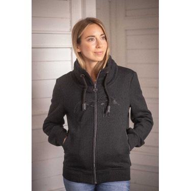 Felpa Pénélope Native strass Nero