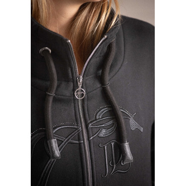 Felpa Pénélope Native strass Nero