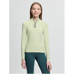 Strato base LeMieux Young Rider Classique a maniche lunghe Distintivo Verde