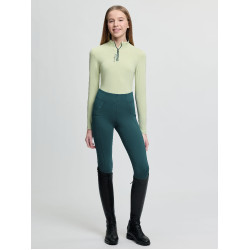 Strato base LeMieux Young Rider Classique a maniche lunghe Distintivo Verde