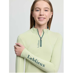 Strato base LeMieux Young Rider Classique a maniche lunghe Distintivo Verde