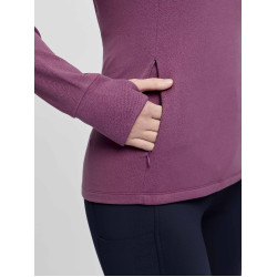 Pile con collo con zip LeMieux Frances da donna Malva Pile con collo con zip LeMieux Frances da donna Malva