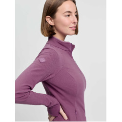 Pile con collo con zip LeMieux Frances da donna Malva Pile con collo con zip LeMieux Frances da donna Malva