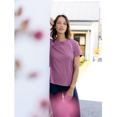 T-shirt sportivo LeMieux Malva