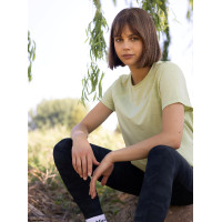 T-shirt sportivo LeMieux Distintivo Bianco