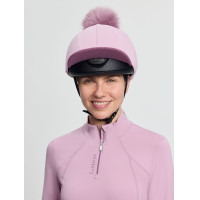 Cappello con pon pon LeMieux amovibile Classico Fondant Rosa