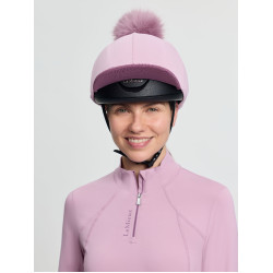 Cappello con pon pon LeMieux amovibile Classico Fondant Rosa Cappello con pon pon LeMieux amovibile Classico Fondant Rosa