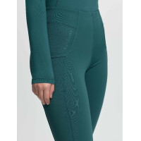 Pantaloni da equitazione Young Rider LeMieux Orla Harlow Coral Crush Giungla Bianco