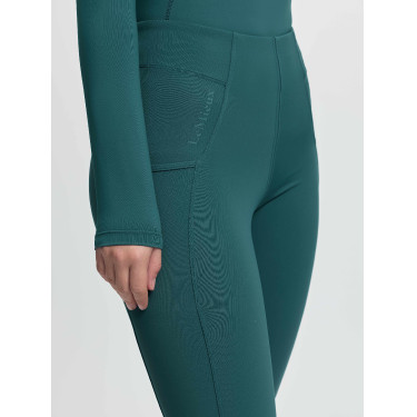 Pantaloni da equitazione Young Rider LeMieux Orla Harlow Coral Crush Giungla Bianco