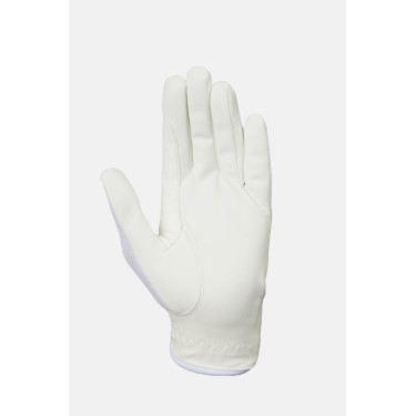 Guanti da equitazione Horze Ally in mesh Bianco brillante Guanti da equitazione Horze Ally in mesh Bianco brillante