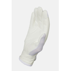 Guanti da equitazione Horze Ally in mesh Bianco brillante Guanti da equitazione Horze Ally in mesh Bianco brillante