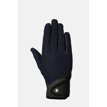 Guanti da equitazione Horze Ally in mesh Blu marino scuro Guanti da equitazione Horze Ally in mesh Blu marino scuro