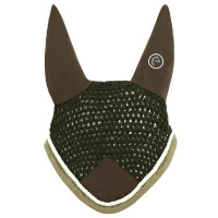 Cuffia antimosche Equithème Polyfun Cioccolato / talpa