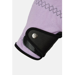 Guanti da equitazione Horze Young Rider Romy Ghiaccio di lavanda Rosa