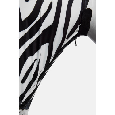 Maschera antimosche Horze Elastic con zip Zebra Motivi