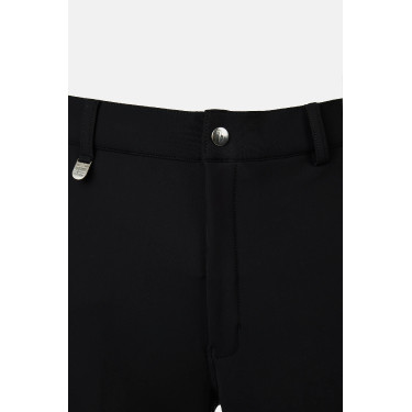 Pantaloni da equitazione Horze Grand Prix Pro da uomo con fondo integrale Nero