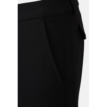Pantaloni da equitazione Horze Grand Prix Pro da uomo con grip al ginocchio Nero