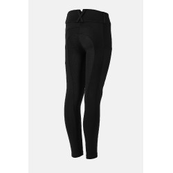 Pantaloni Horze Young Rider Chara full grip Nero