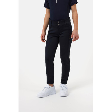 Pantaloni Horze Young Rider Chara full grip Blu marino scuro