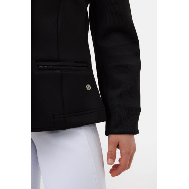 Giacca da concorso Horze Young Rider Tilda bambino Nero