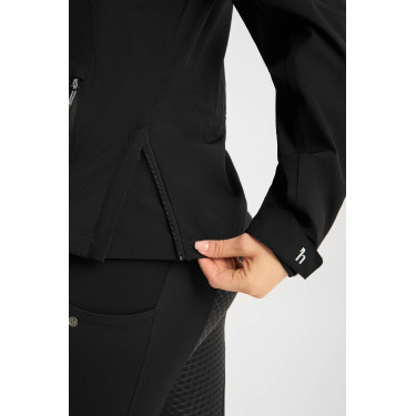 Giacca impermeabile da donna Horze Camila Nero