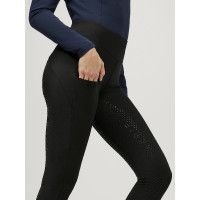 Leggings Tommy Hilfiger Equestrian Elmira da donna full grip con strass Blu navy