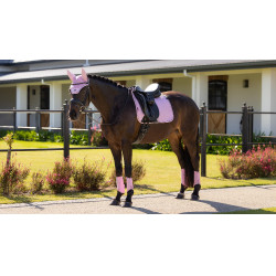 Tappetino da dressage LeMieux Essence Square Fondant Rosa