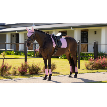 Tappetino da dressage LeMieux Essence Square Fondant Rosa