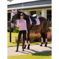 Tapis de dressage LeMieux Essence Square Marina Blu marino Tapis de dressage LeMieux Essence Square Marina Blu marino