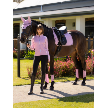 Tappetino da dressage LeMieux Essence Square Fondant Rosa