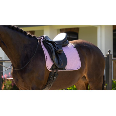 Tappetino da dressage LeMieux Essence Square Fondant Rosa