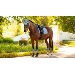 Tappetino da dressage LeMieux Essence Square Blu polvere
